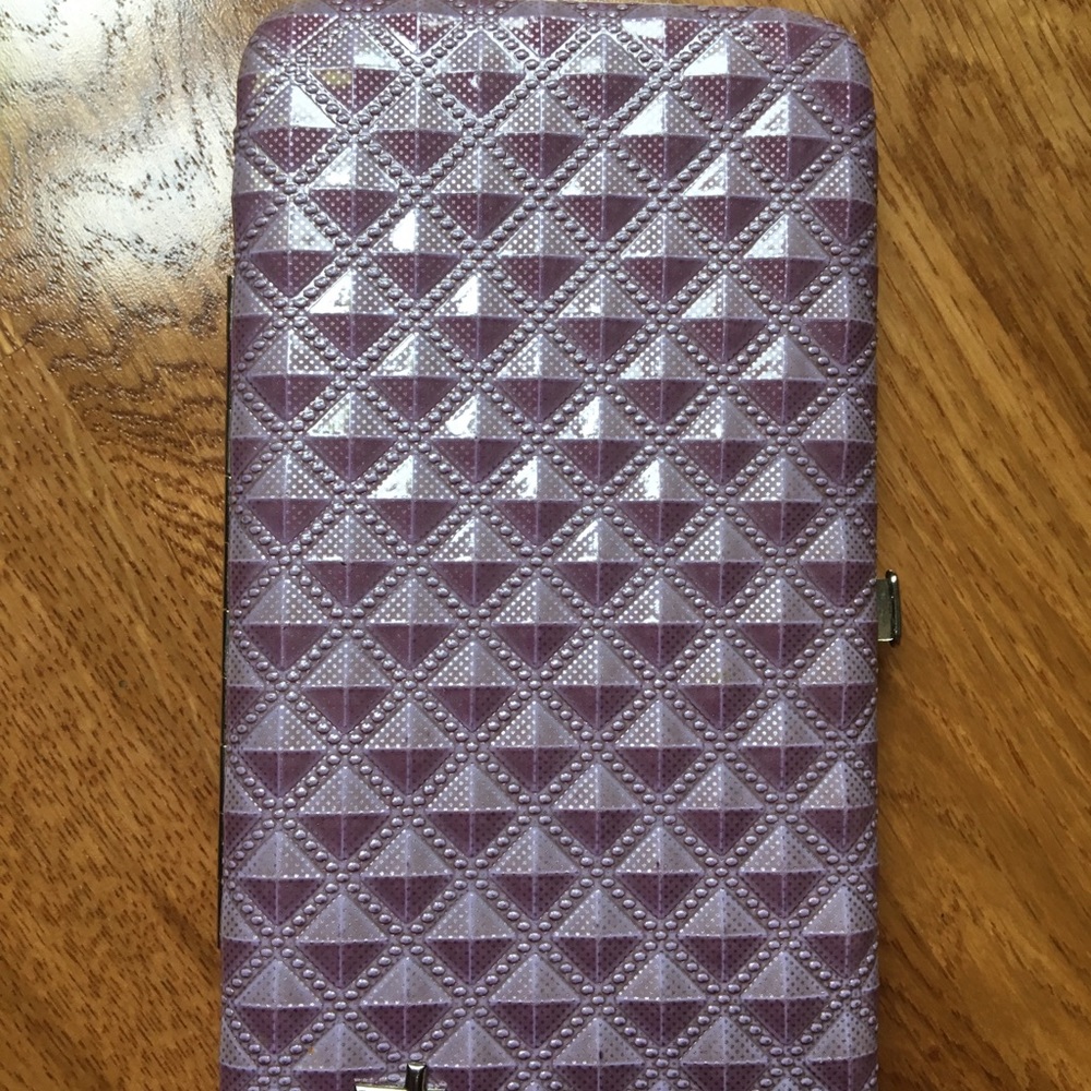 Purple wallet